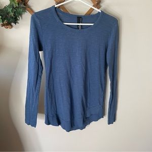 Bobi long sleeve blue T-shirt